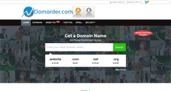 Desktop Screenshot of domorder.com